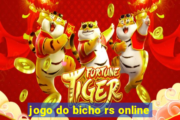 jogo do bicho rs online