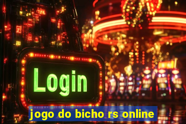 jogo do bicho rs online