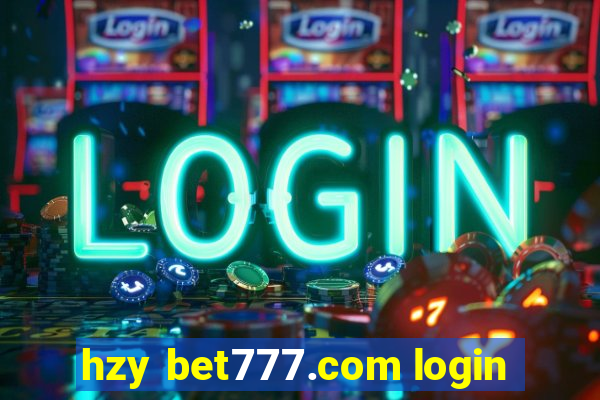 hzy bet777.com login