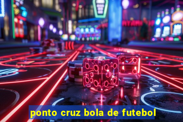 ponto cruz bola de futebol