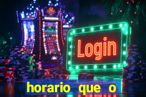 horario que o dragon fortune paga