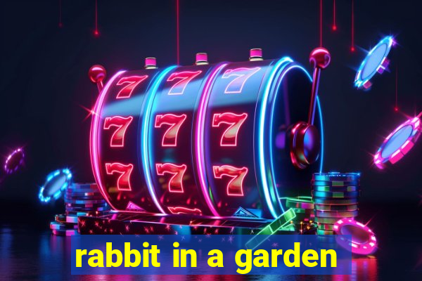 rabbit in a garden