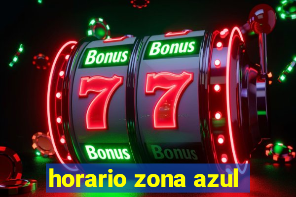 horario zona azul