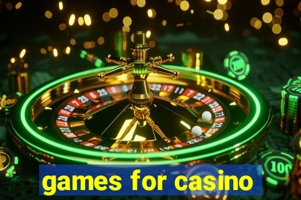 games for casino