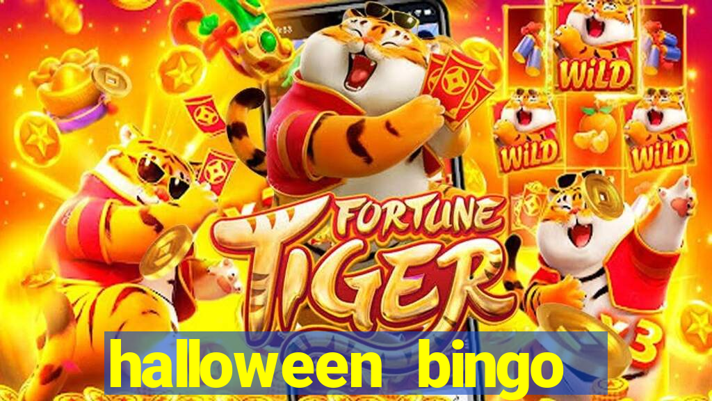 halloween bingo cards with numbers