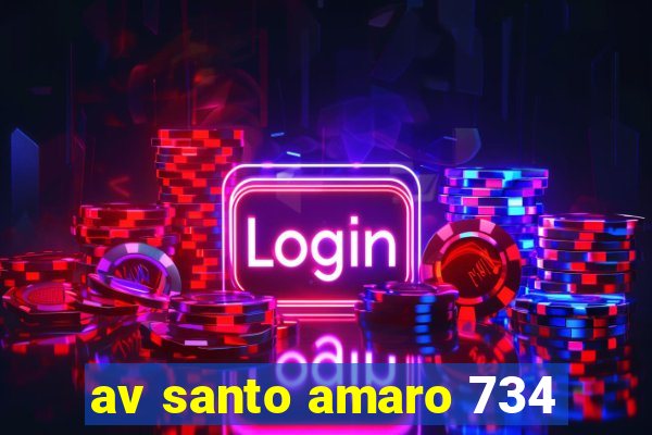 av santo amaro 734