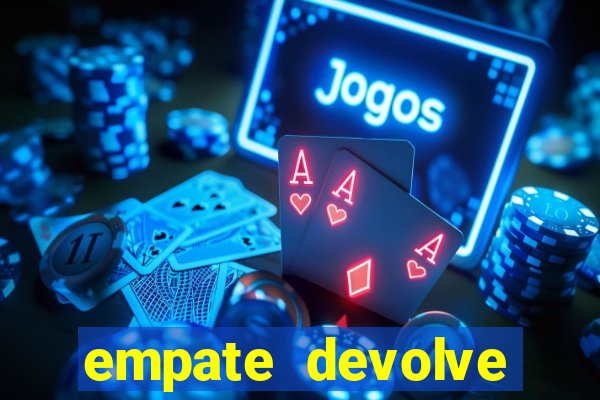 empate devolve aposta como funciona