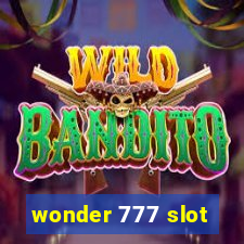 wonder 777 slot