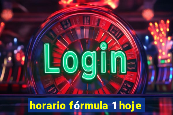 horario fórmula 1 hoje