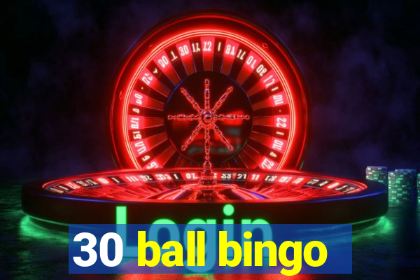 30 ball bingo