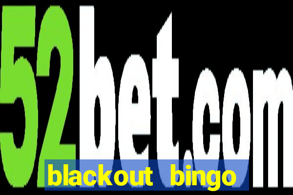 blackout bingo promo code