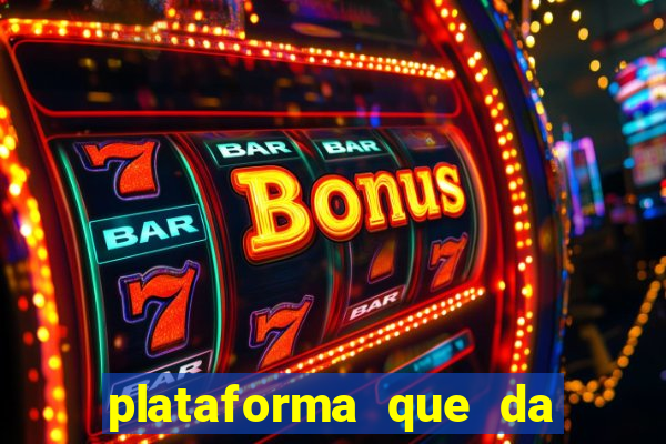 plataforma que da para depositar 1 real