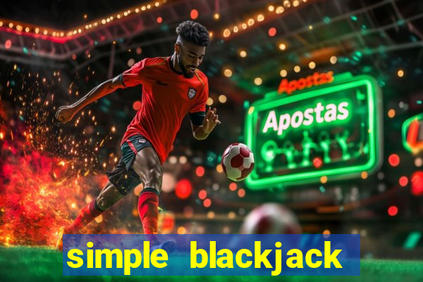 simple blackjack java code