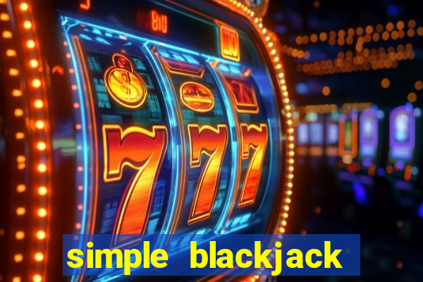 simple blackjack java code