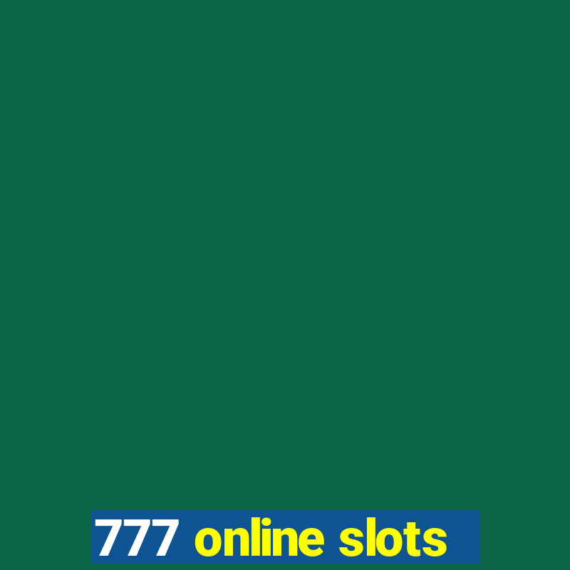 777 online slots