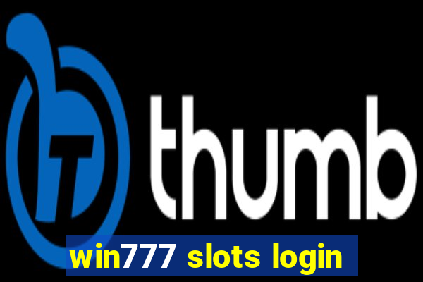 win777 slots login