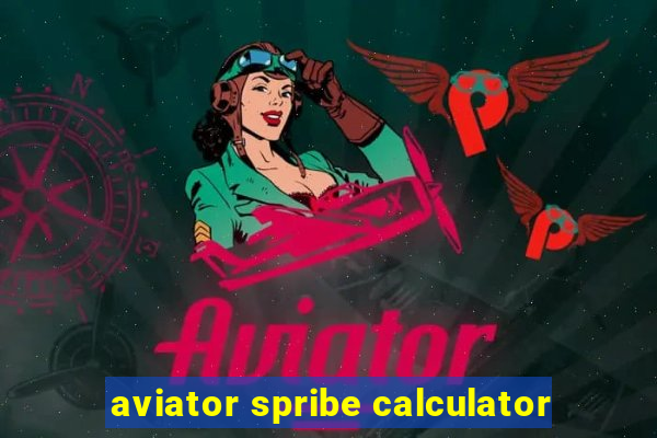 aviator spribe calculator