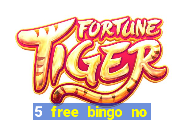 5 free bingo no deposit required