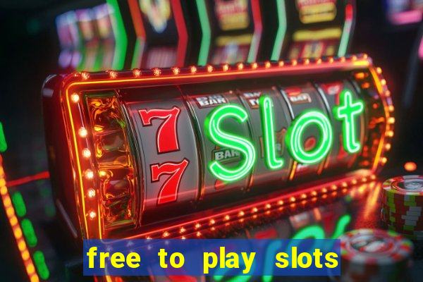 free to play slots online no download