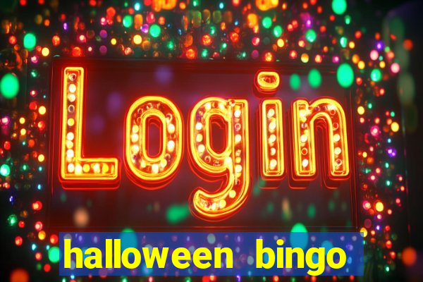 halloween bingo card maker