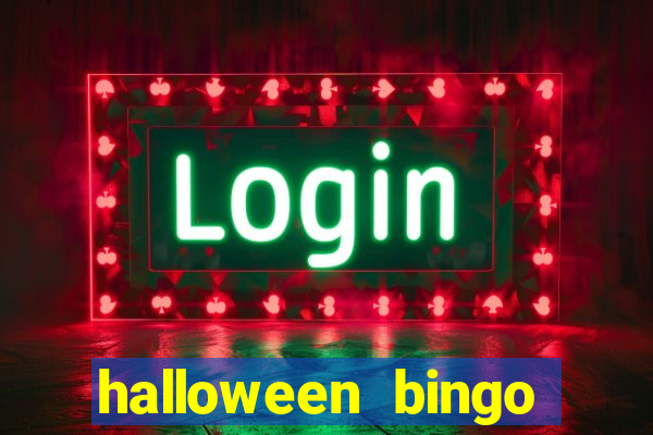 halloween bingo card maker