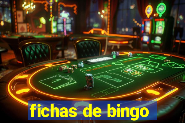 fichas de bingo