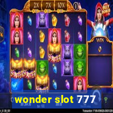 wonder slot 777