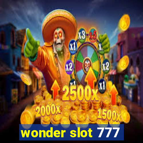 wonder slot 777