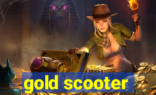 gold scooter