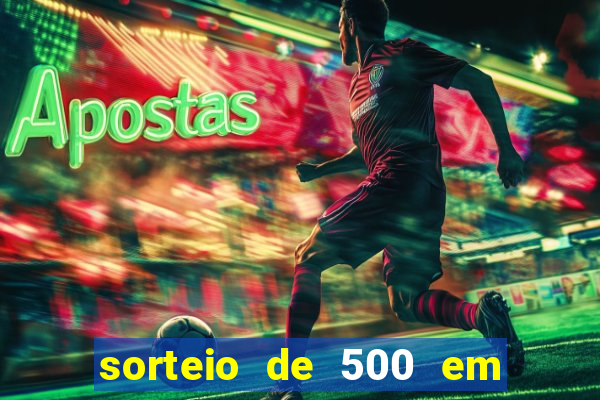 sorteio de 500 em cash toda segunda feira novibet como funciona