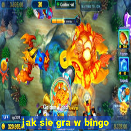 jak sie gra w bingo