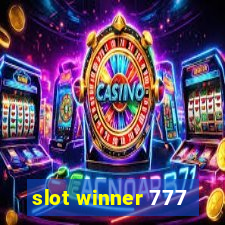 slot winner 777