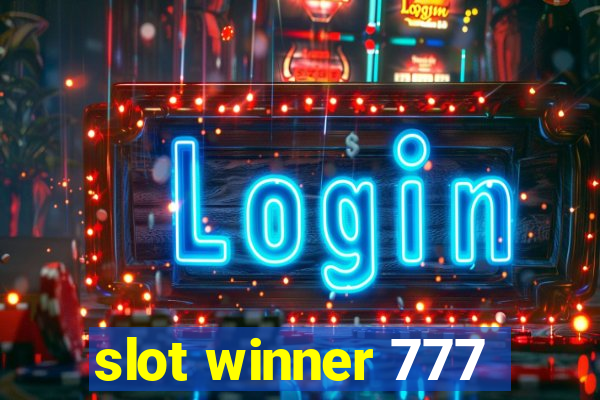 slot winner 777