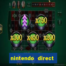 nintendo direct bingo template