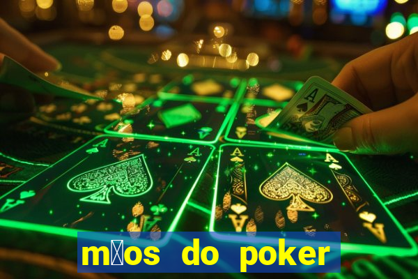 m茫os do poker texas holdem