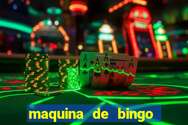 maquina de bingo show ball