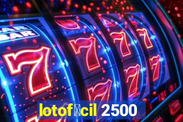 lotof谩cil 2500